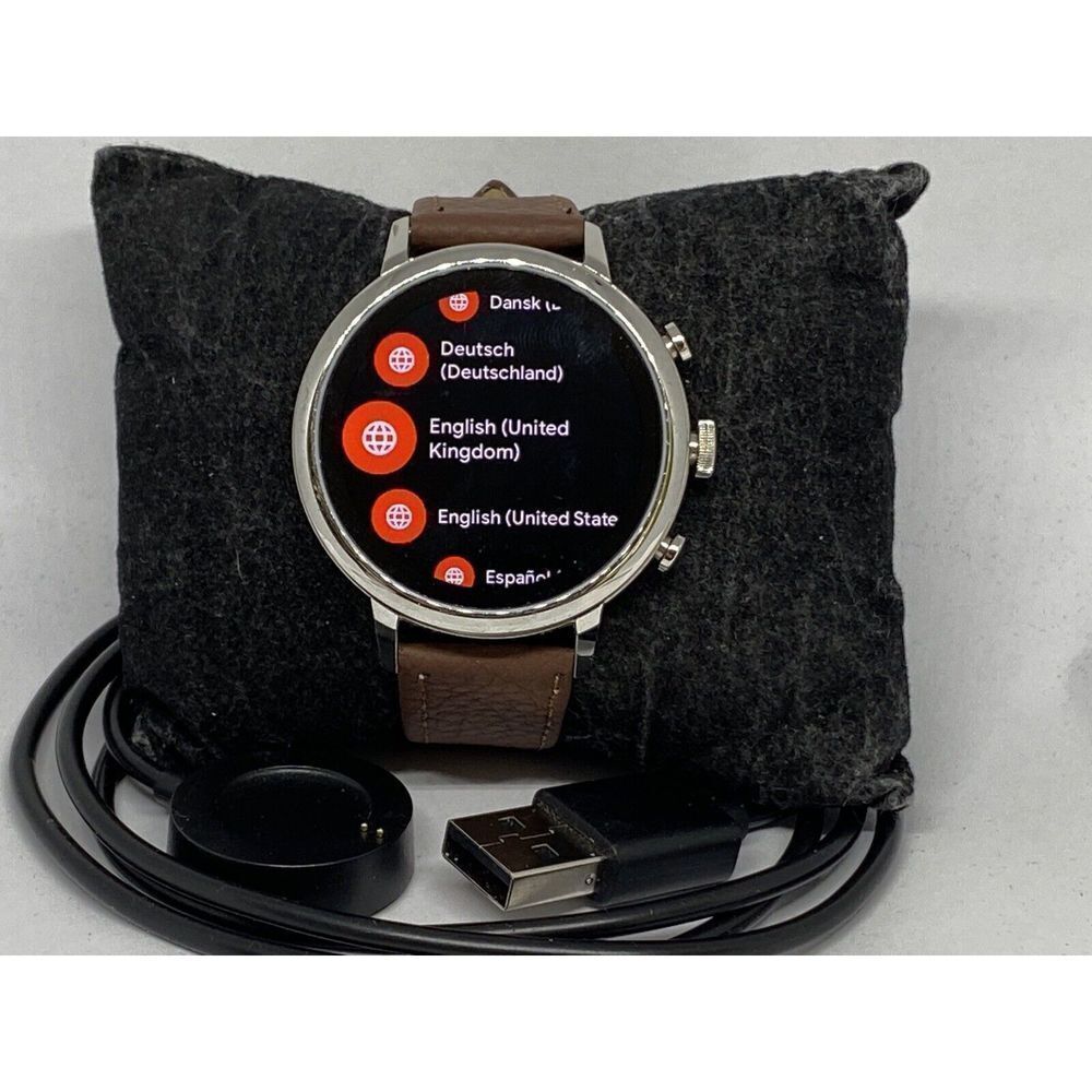 Fossil Gen 4 Authentic Digital Dial Smart Watch Custom Band FTW6017 LT318
